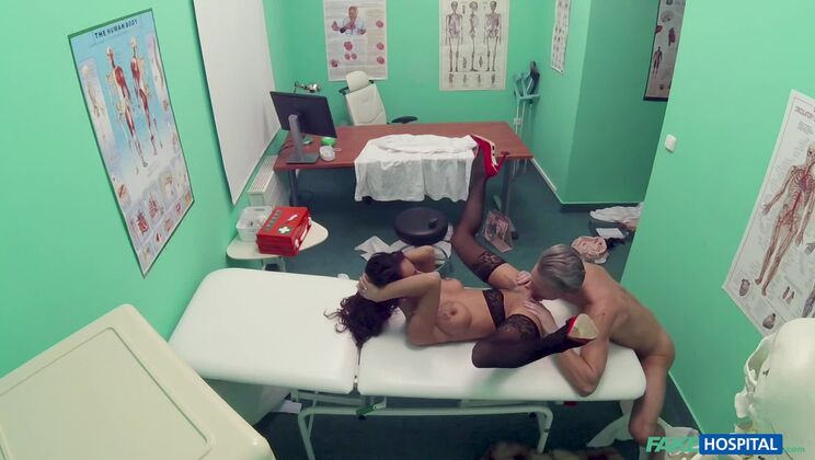 Sexy fur clad patient wants fucking