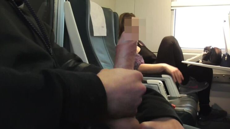 UNKNOWN +REAL TRAIN = CUMSHOT IN THE MOUHT