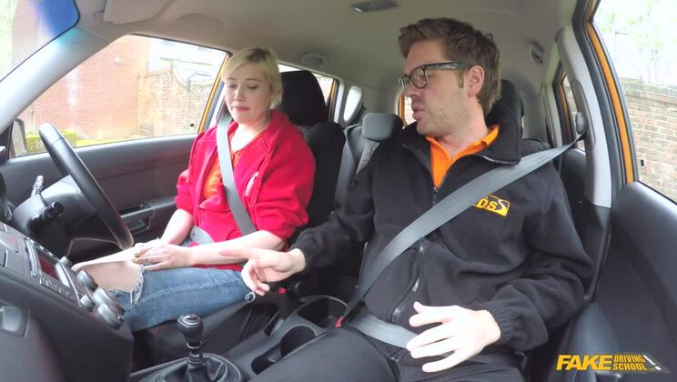 Art Student Squirting Shaven Pussy