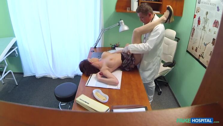 Busty beauty needs doctor to keep her contraceptive prescription secret