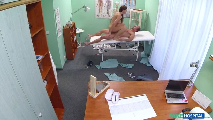 Horny student gets a good fucking from doctor