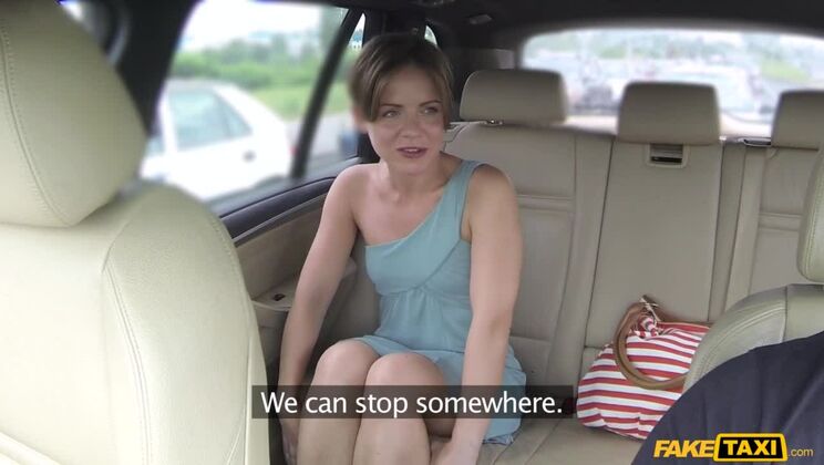 Passenger Rides Her Biggest Cock