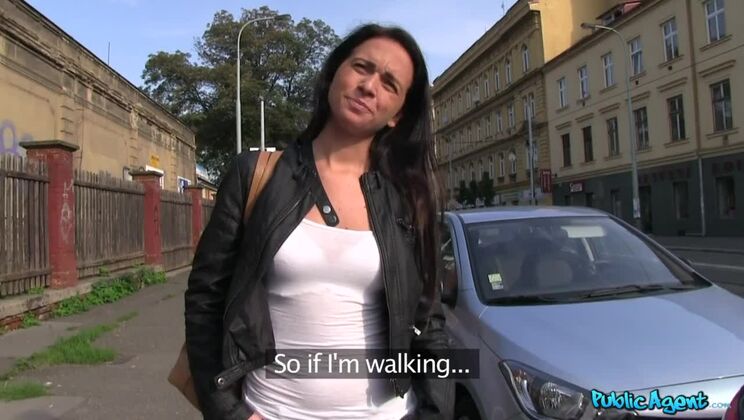 Babe Skips Class to Fuck Outside