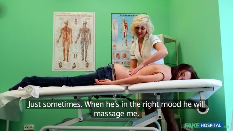 Naughty Nurse Heals Sexy Patient With Her Tongue