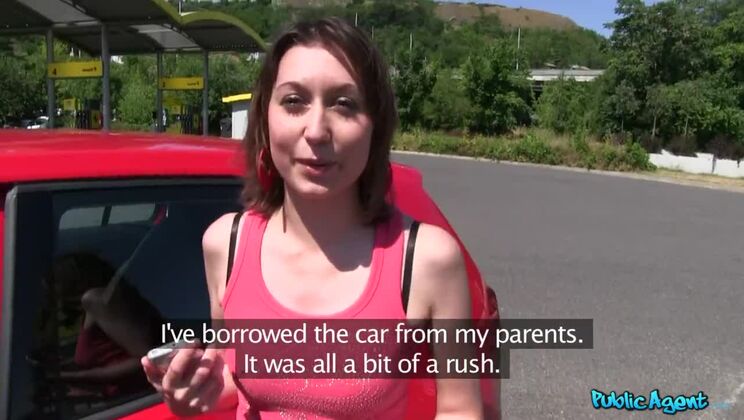 Russian Babe Fucks In The Woods