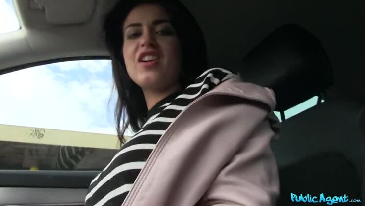 Cute Babe Fucks Stranger for Cash