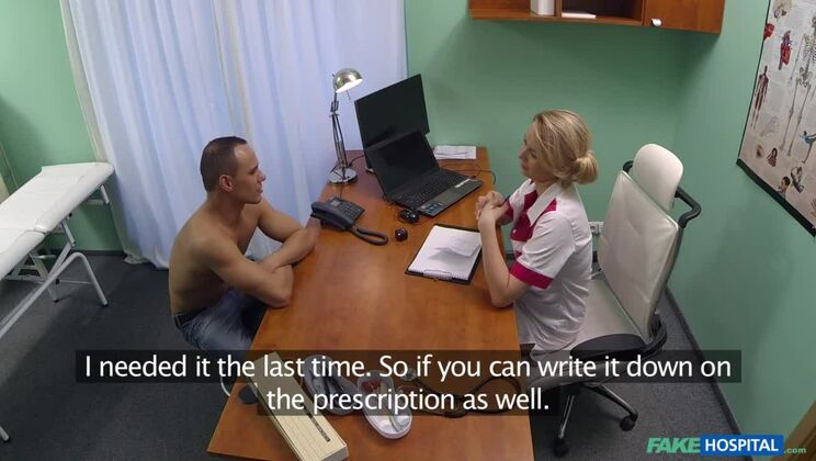 Sex prescribed by hot nurse