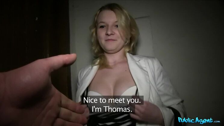 Shy Blonde Gladly Compomises Her Pussy For A Chance At Fame