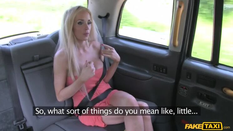 Hot Blonde Fucks New Cabbie