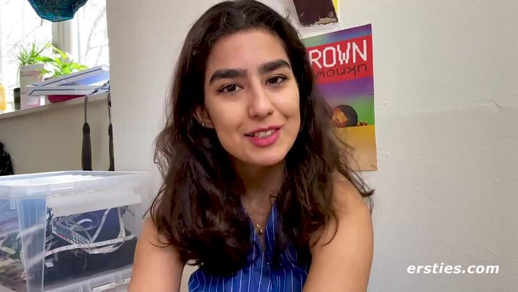 Luna Playing With Her Hairy Bush