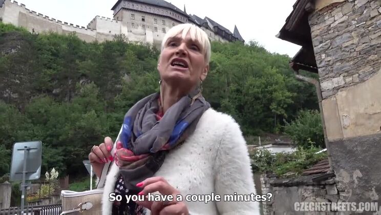 Czech Mature Blonde with Big Tits