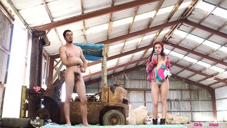 Sonia and Lucas: A Brunette, Small-Titted Duo's Casting Interview