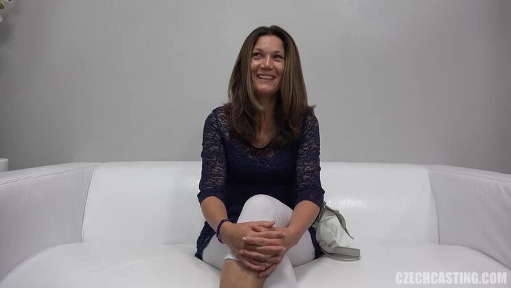 Brunette MILF Monika's Big Ass Casting