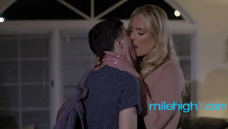 MILF Rachael Cavalli Seduces Every Man in the Family - Mature Blonde