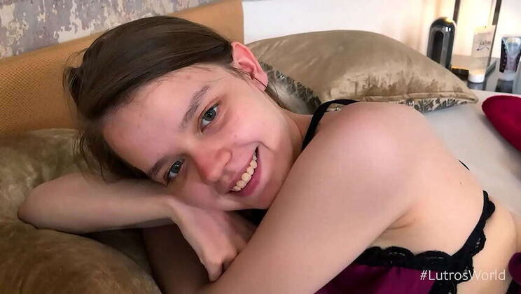 Step Dad Lutro Gives Teen Step Daughter After-School Blowjob