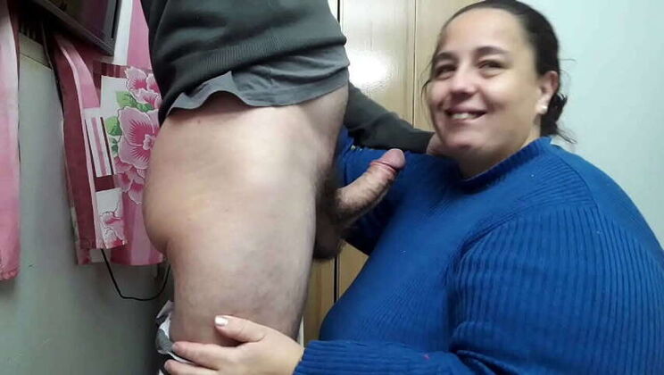 Hot amateur blowjob action