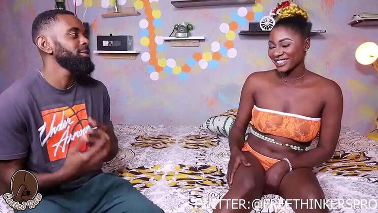 Ebony babe won't cover your rent without hardcore pussy pounding