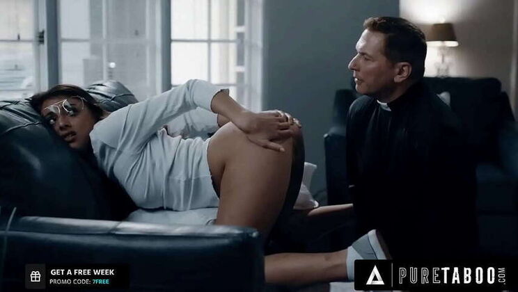 Virgin Church Girl Initiated into Anal by Corrupted Priest