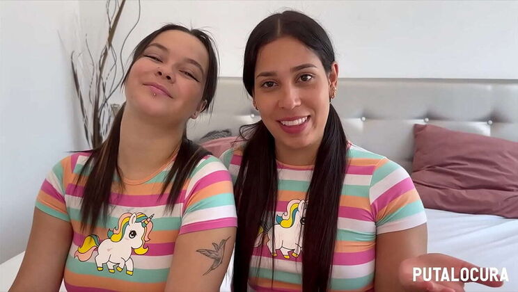 Putalocura Ladies - Natalie and Melisa Tetona Share Torbe's Cum Load