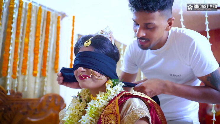 Sexy Curvy Wife Blindfolded and Fucked by Brother-in-Law