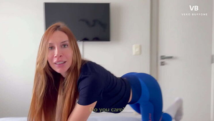 Argentinian Big Booty Milf Rides Stepson