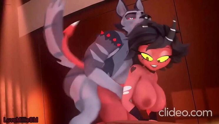 Vortex Pounds Millie Doggystyle with Big Cock