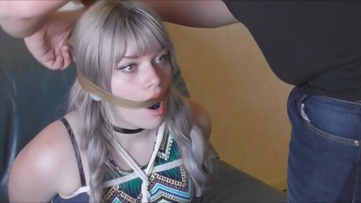 Two Young Teens Tied Up and Gagged in Hardcore BDSM Bondage