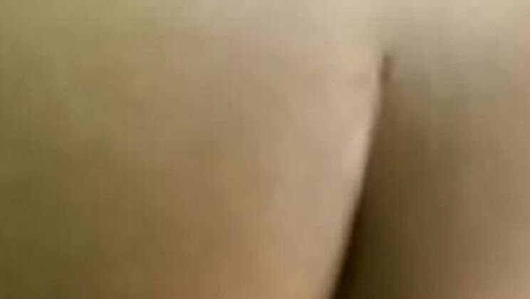 Big Booty Ebony Thot Gets Creampied