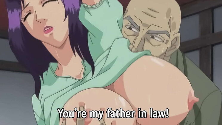 Hot MILF Seduced by Father-in-law - Uncensored Anime Hentai with Subtitles