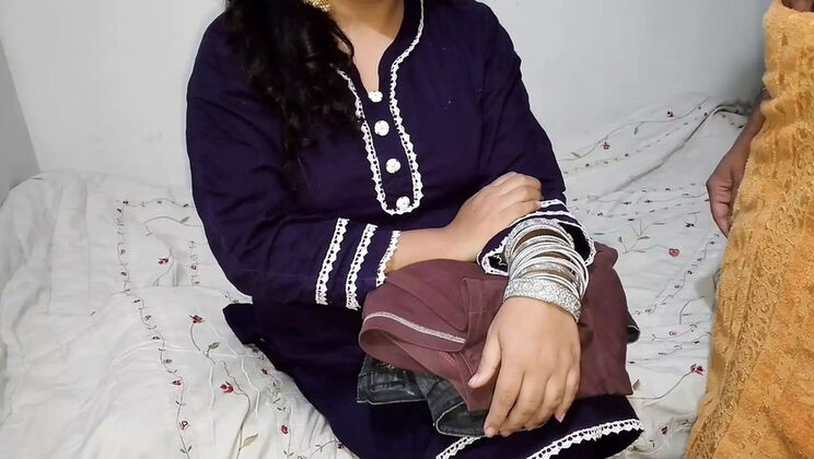 Desi Sali Hides Clothes Under Her Big Ass While Getting Fucked Rough