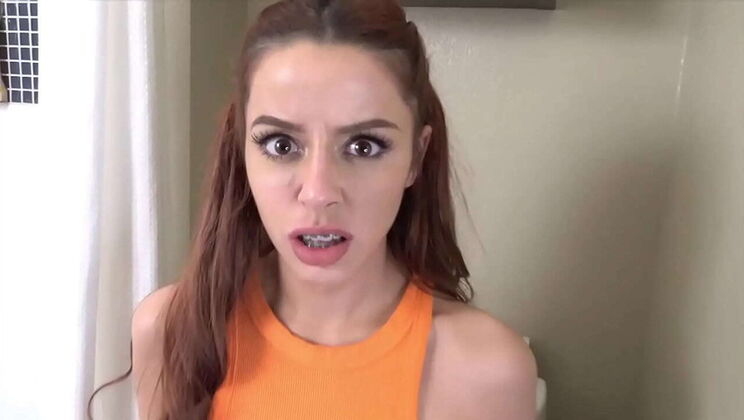 Step-Sister Surprise: Food Delivery Leads to Forbidden Hookup with Step-Bro