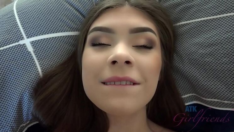 Amateur POV Sex with Hot Teen Winter Jade - Intimate Creampie & Orgasms
