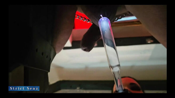 Strict Senz: Miss Alessa Milano Dominates with No Mercy in Chair Bondage - HD Femdom CBT