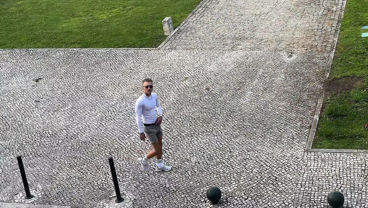 Blonde Bunny Rabbits Lets Guy Fuck Her After Dropping Glasses - Tight Pussy Doggy Style