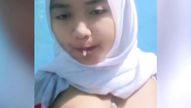 Asian Teen Squeezes Her Big Natural Tits for Perfect Solo Orgasm