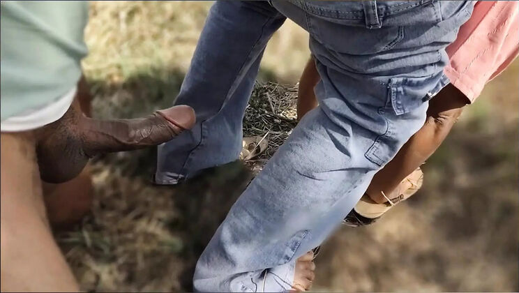 Desperate Village Girl Stuck in Jungle Gets Fucked Hard by Big Dick - Tight Pussy Action