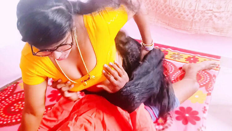 Desi Telugu Stepbrother Fucks Stepsister with Dirty Talk - Big Ass & Natural Tits