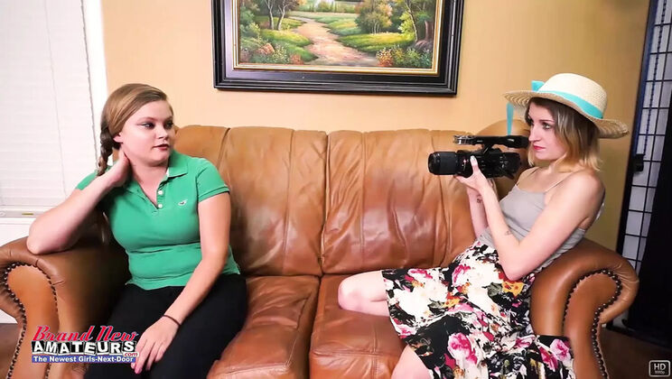 Hot Brunette Teens Lauren & Pixie Pie Take Turns Sucking and Fucking Hard Cock