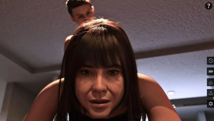 Maniac Forces Alex to Fuck His Stepmom Beth - Midnight Terror Taboo Sex
