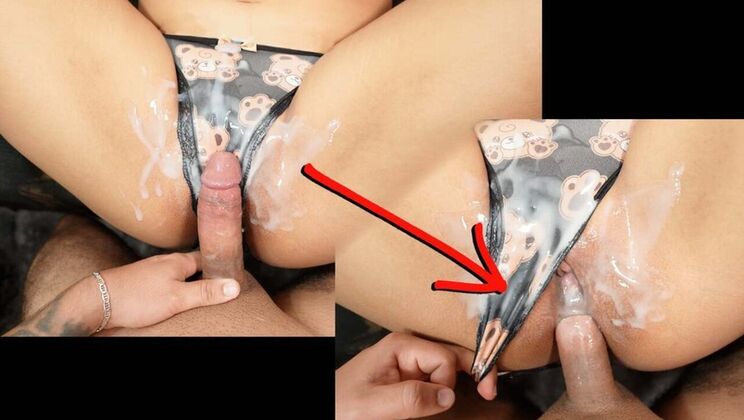 18yo Stepsister Pussy Rub Turns Into Rough Anal - Accidental Wrong Hole Fuck!