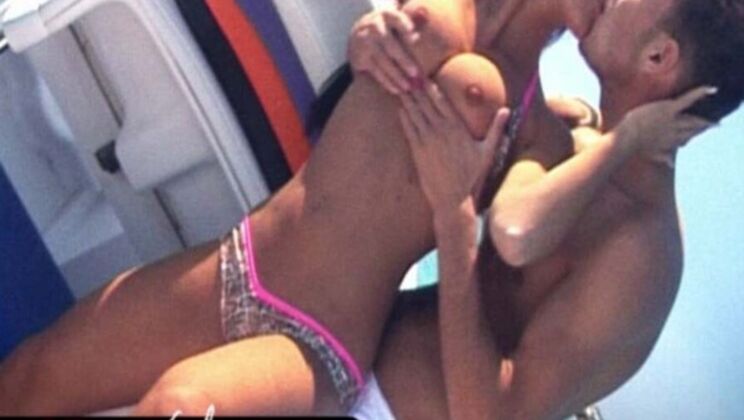 Hot Brunette Cristina Bella Fucks Hard on a Boat - Big Tits & Doggy Style