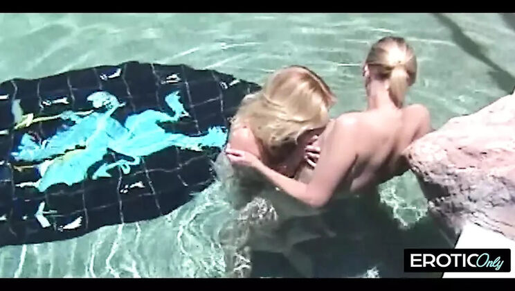 Retro Poolside Fuck: Andi Pounds His Beach Babes Hard in HD