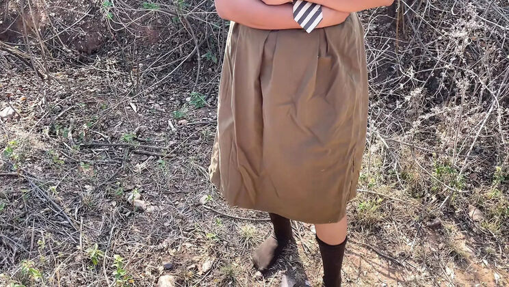 Indian Schoolgirl Miss Agarwal Fucked Hard in Jungle - Big Ass & Big Boobs