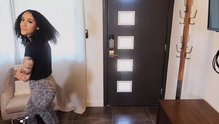 Ariana Aimes JOI - Cum on My Big Black Asshole POV