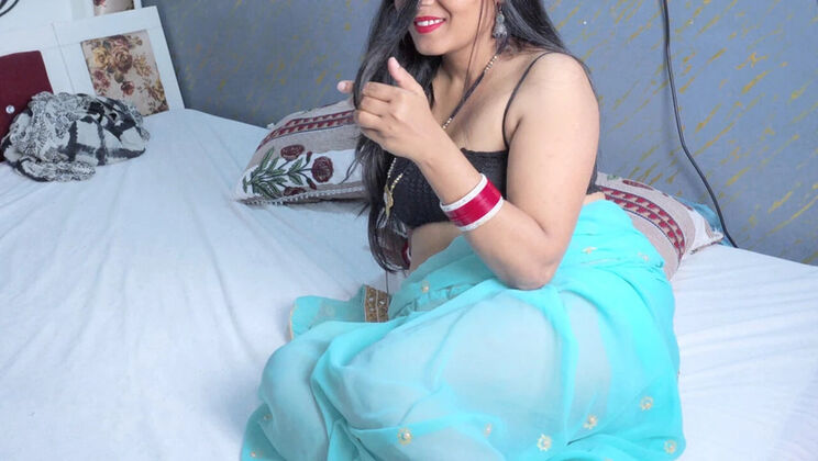 Indian Stepmom Pinki Fucks Step Son Hard - Big Ass, Creampie & Doggy Style in 4K