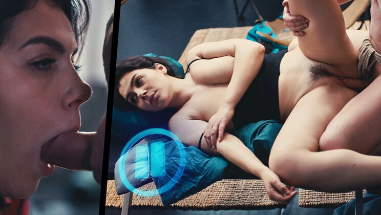 Valentina Nappi Freeze Fucked Hard by Stranger - Big Natural Tits Italian Babe Used