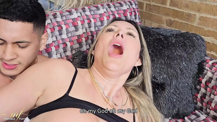 Hot Latina MILF Monique Fuentes Takes Neighbor's Creampie - Big Ass Colombian Fuck