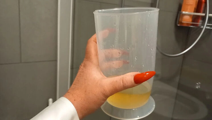 Mistress Luciana Forces Slave To Drink Piss - Extreme German BDSM Humiliation
