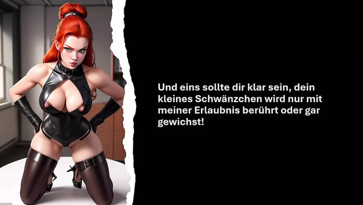 German Mistress Makes You Clean Your Ass - Anal Enema Punishment & JOI