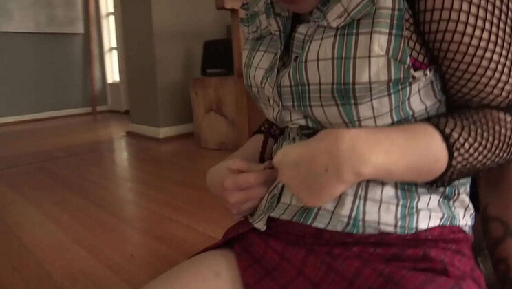 Hairy Redhead Tomboy Lesbian Fuck with Lily Cade
